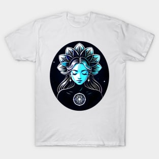 Meditation Girl 04 T-Shirt